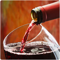 red wine fights cancer