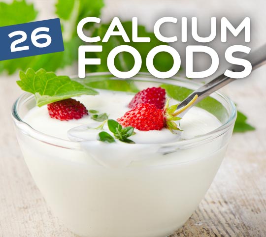 calcium rich foods