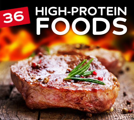 36 high protein foods