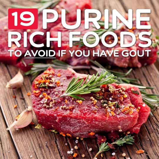 high purine foods to avoid if you have gout