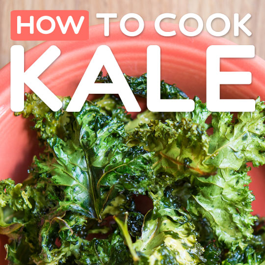 cooking kale