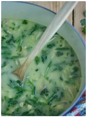 Thai Chicken Soup with Coconut Milk