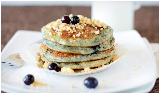 blueberry muffin pancakes