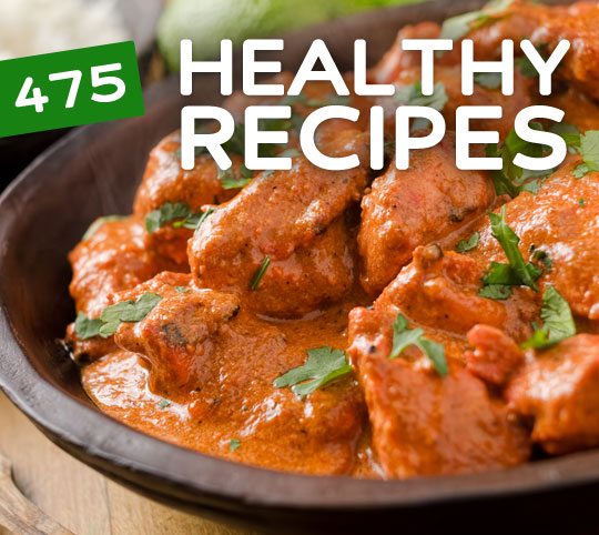 375 Healthy Recipes- a must-read for anyone that wants to cook, eat & live healthier.
