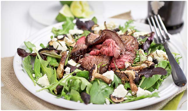 roast beef salad