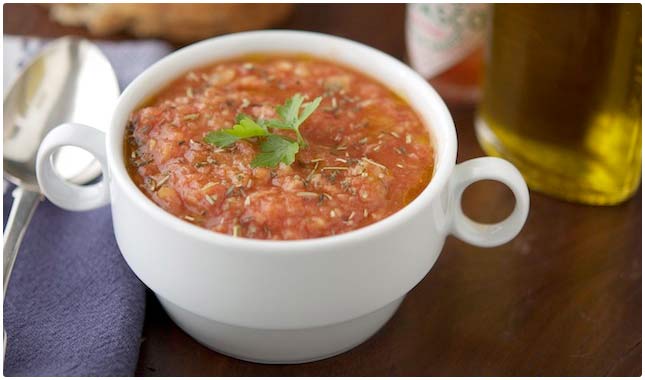 tomato and fava soup