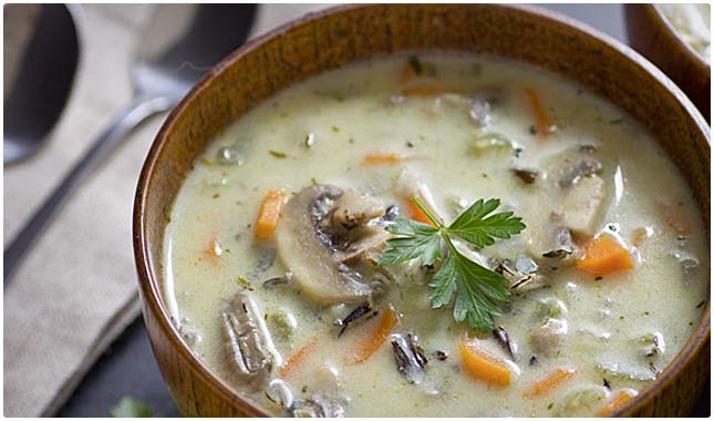 wild rice soup