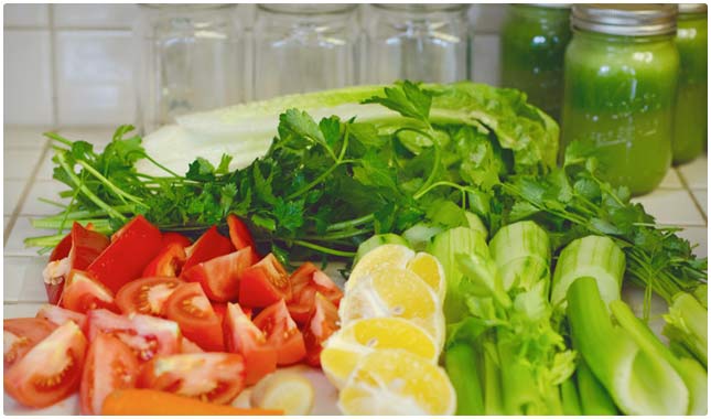 rainbow veggie drink