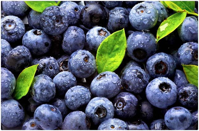 blueberries