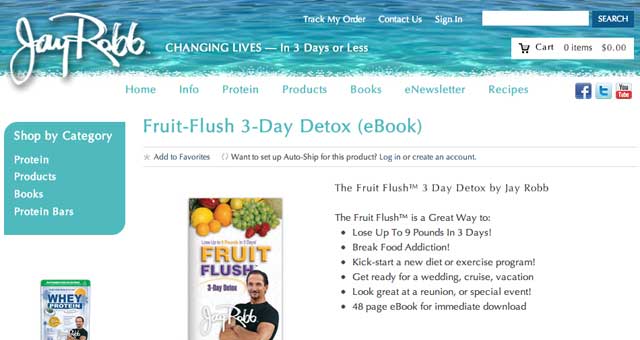 fruit flush