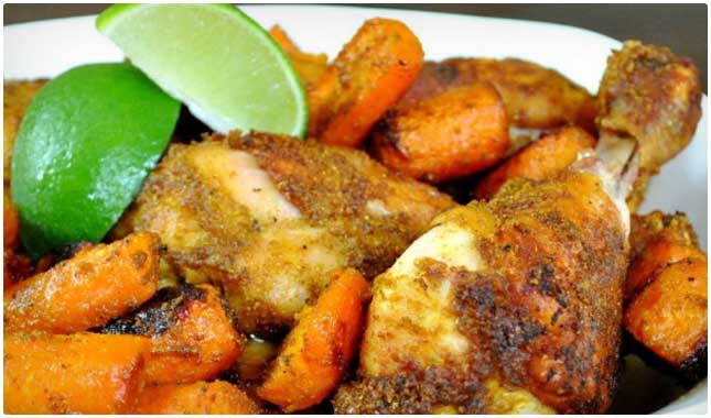 curried chicken drumsticks