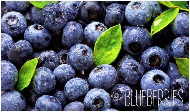 blueberries