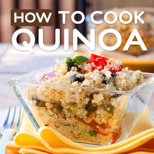 How to Cook Perfect, Fluffy Quinoa Every Time- without turning it into a globby mess.