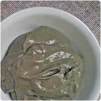 natural hair mud mask