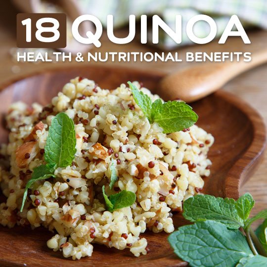 18 Health Benefits of Quinoa- and why you should be eating more of it.