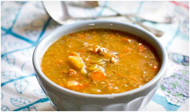 chicken quinoa soup