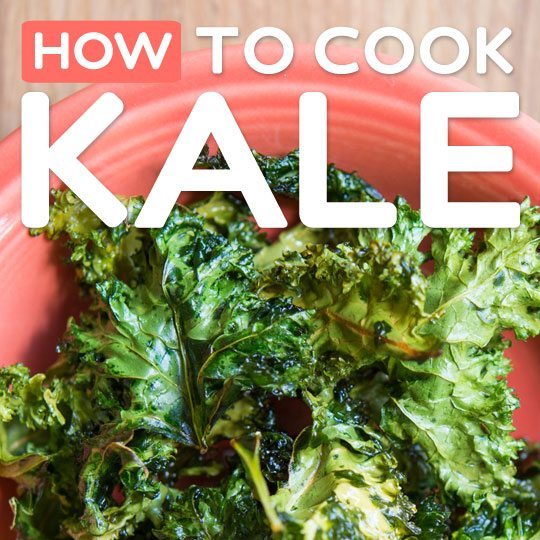How to Cook Kale- learn how to bake it, boil it, steam it & prepare it raw.