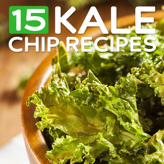 15 Tasty Kale Chip Recipes- that are so much better than the store-bought versions. You need to try these!