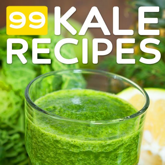 99 Kale Recipes- organized by meal & category. The holy grail of Kale recipe lists!