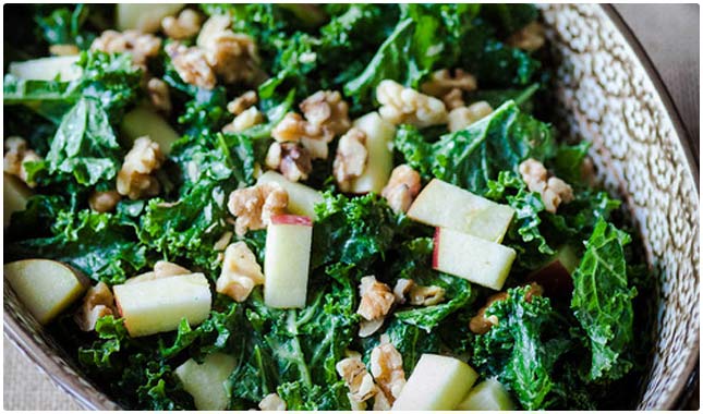 miso kale salad