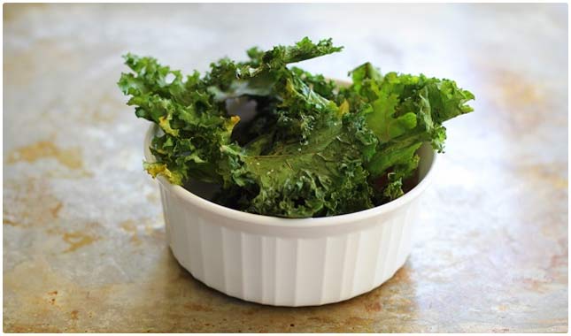 plain kale chips