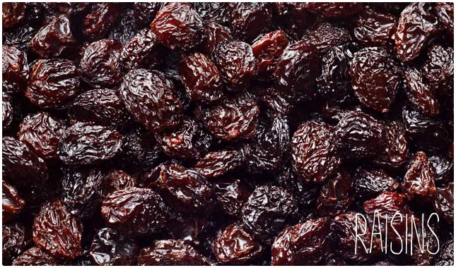 raisins