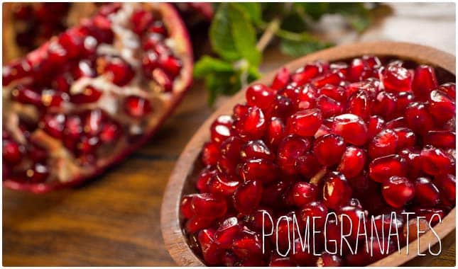 pomegranates