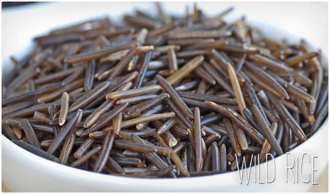 wild rice is high in omega 3