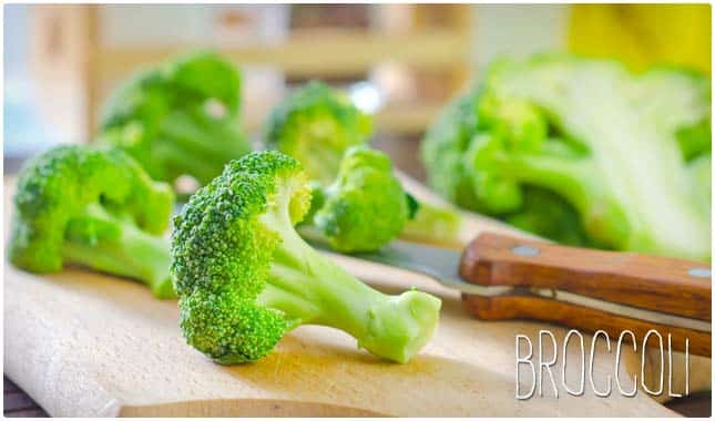 broccol is fat-free