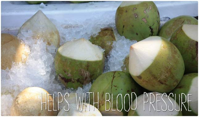 coconut water blood pressure