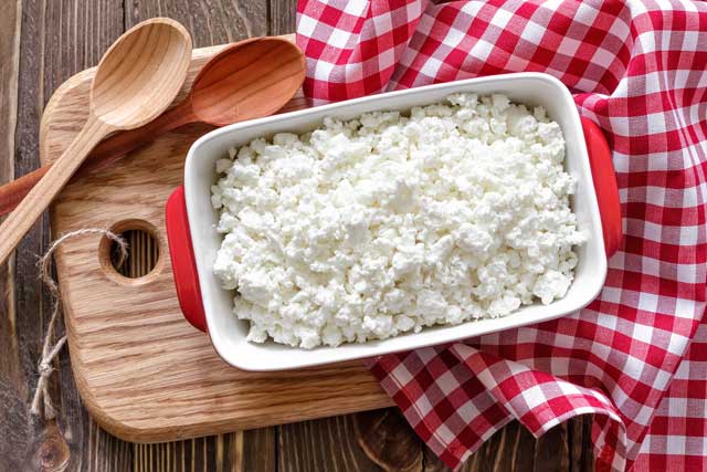 cottage cheese is high in protein