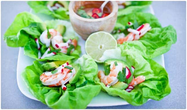 avocado lettuce wraps