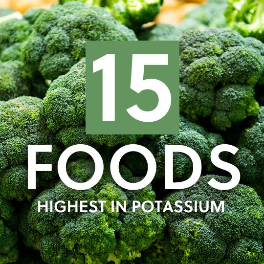 15 Foods Highest in Potassium