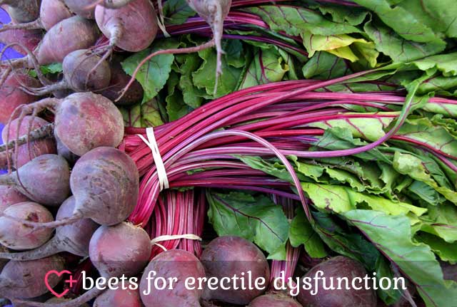 Beets for Erectile Dysfunction