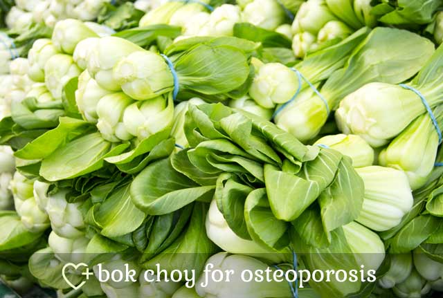 Bok Choy for Osteoporosis