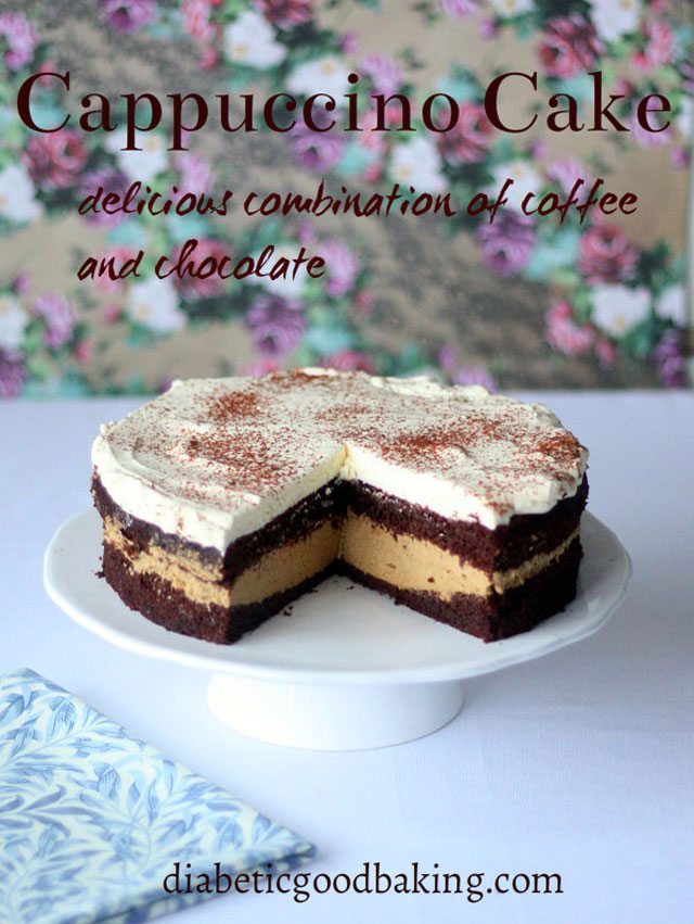 Diabetic-Friendly Capucchino Cake