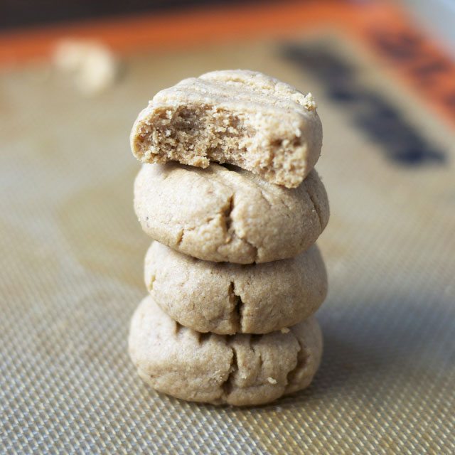 A healthier (and just as tasty) version of classic peanut butter cookies…