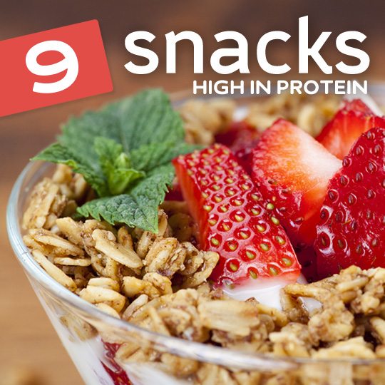 I love these high protein snacks! These are go-to snacks when I need a protein boost…