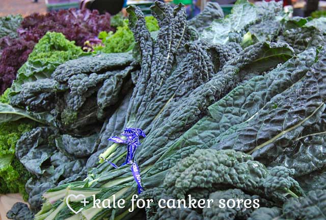 Kale for Canker Sores