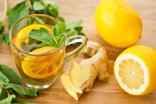 Lemon Detox Tea- for anti-aging.