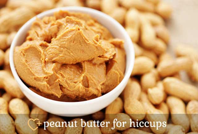 Peanut Butter for Hiccups