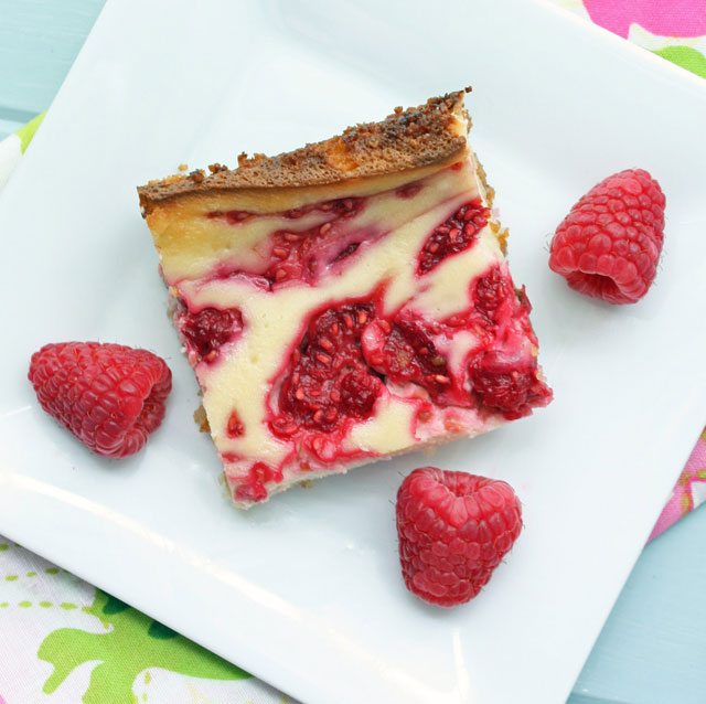 Raspberry Cheesecake Bars