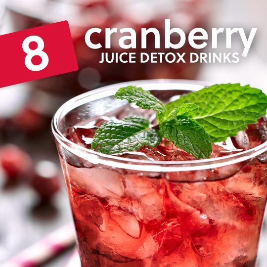 Drink these cranberry juice detox drinks to cleanse your system…