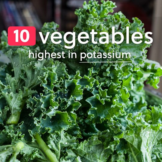 10 Vegetables Highest in Potassium
