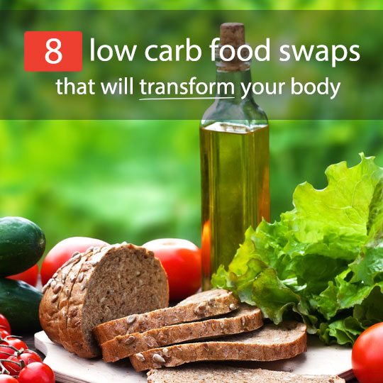 Get a leaner body and lose weight by making these simple low carb swaps in your diet.