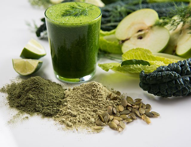 Spirulina-juice