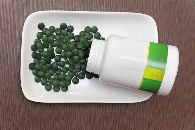 Spirulina-pills