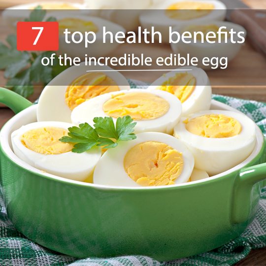 The 7 Top Health Benefits Of The Incredible Edible Egg