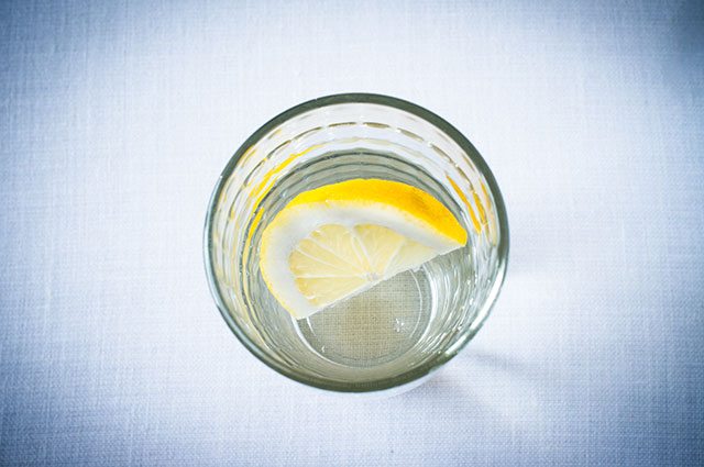 Lemon water