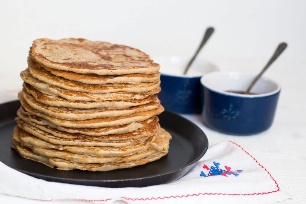 Wholewheat pancakes